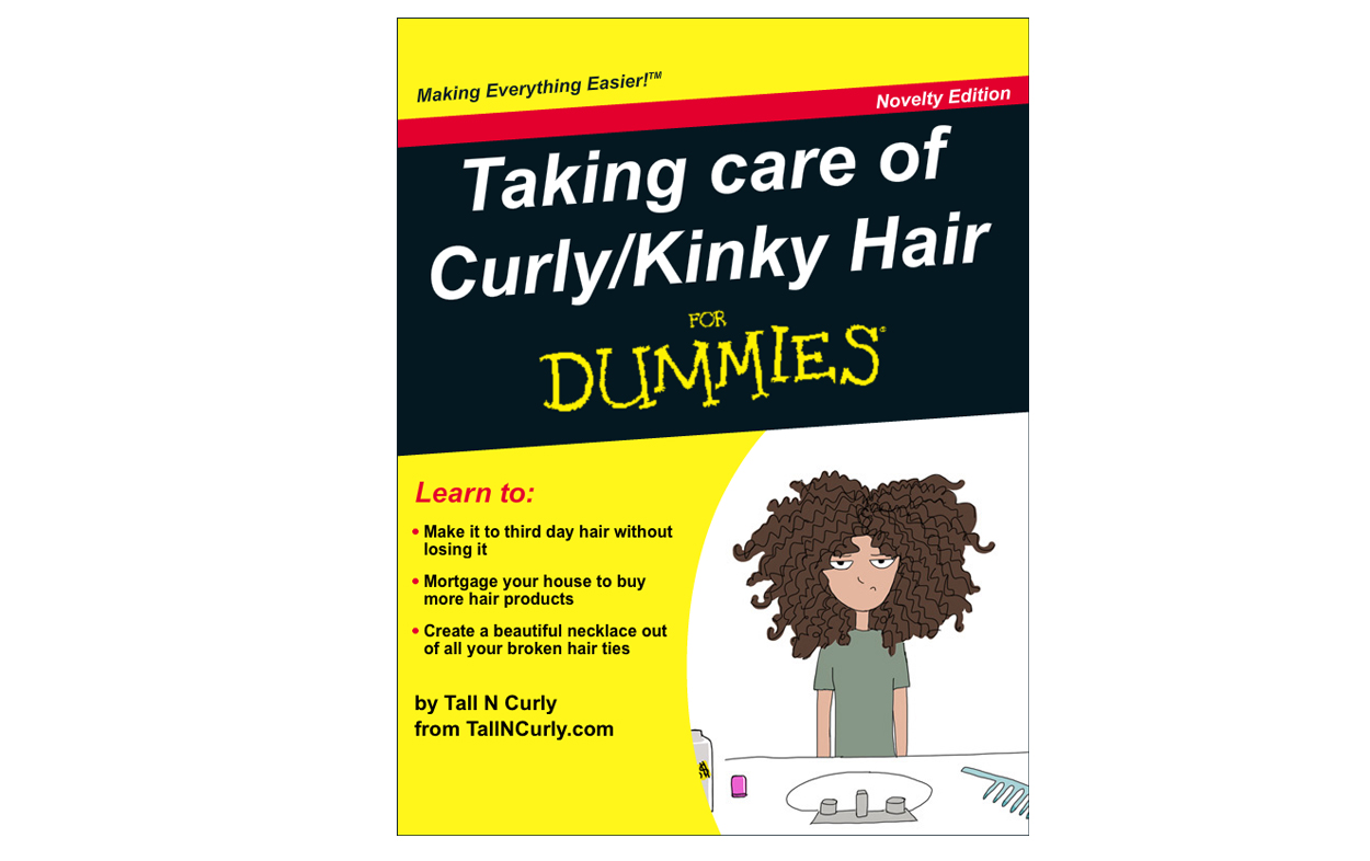 Taking care of Curly Kinky Hair for Dumm