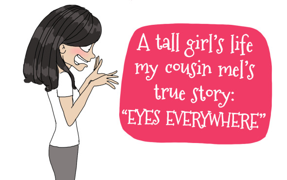 Tall N Curly - A tall girl's true story : Mel and the fridge