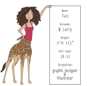 Tall N Curly - Giraffe Centaur