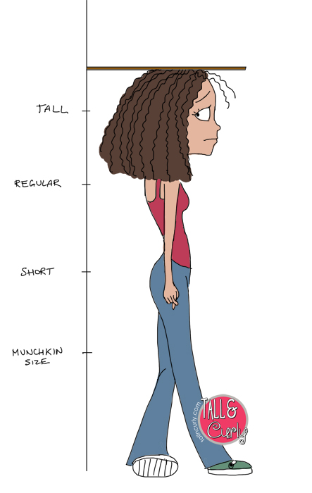 Tall N Curly - I'm tall... now what?