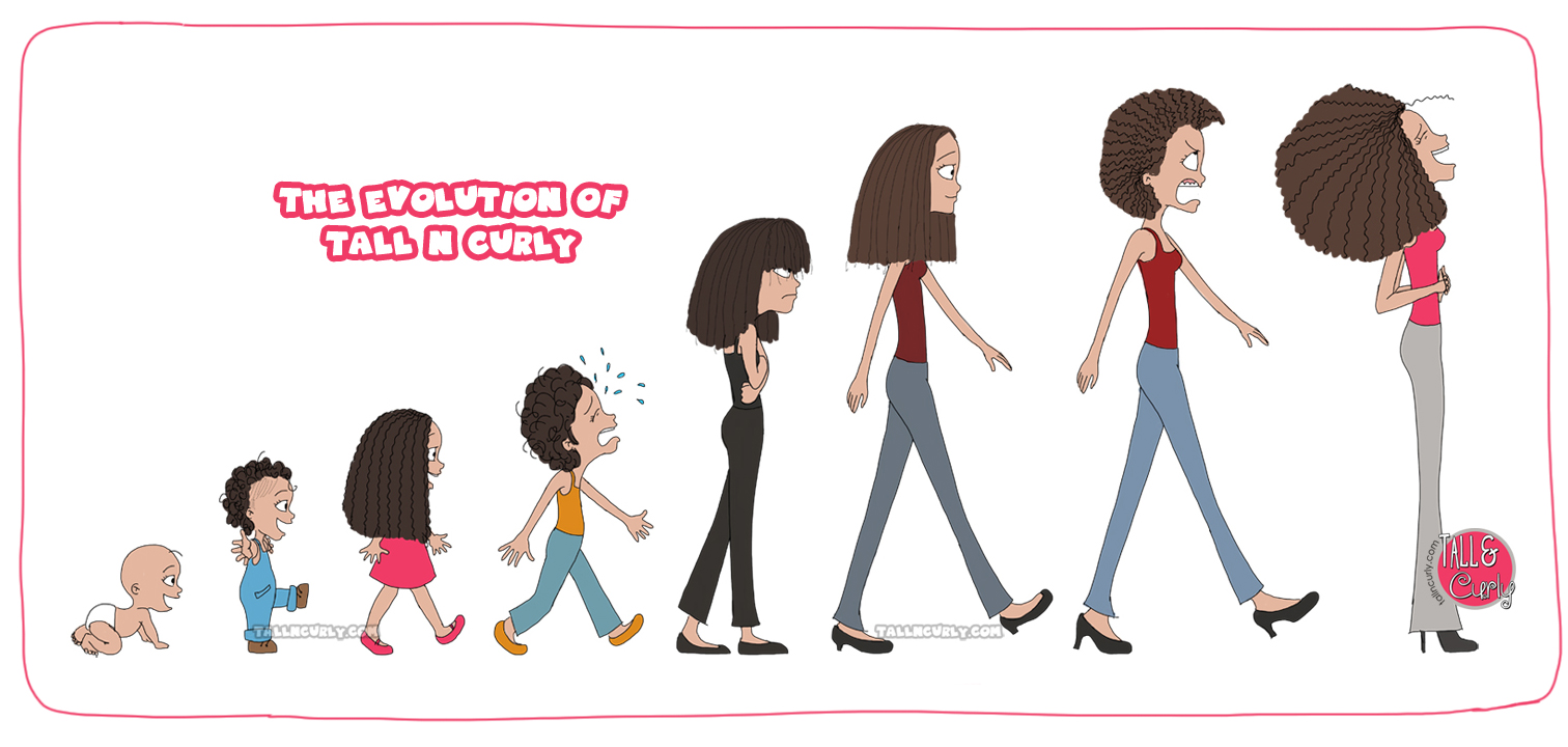 Tall N Curly - I'm tall... now what? - The evolution