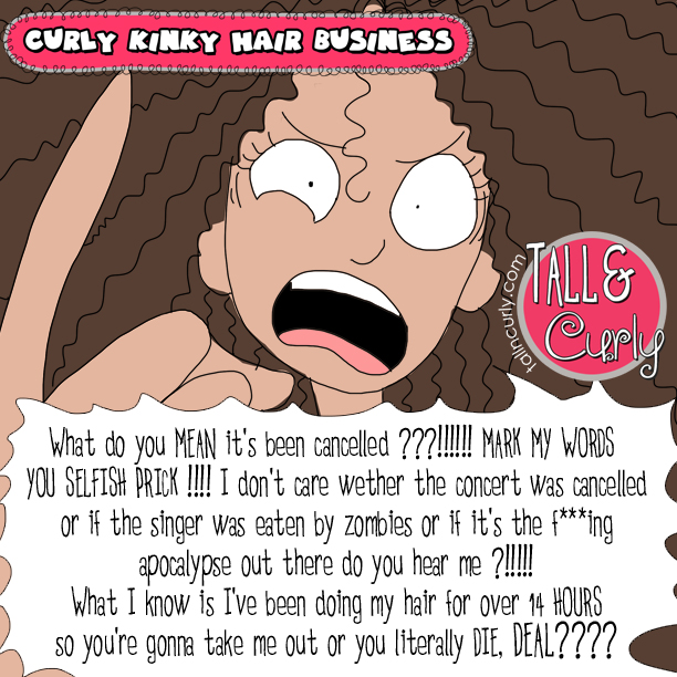 Tall N Curly - Curly Kinky Hair Business : Cancelled