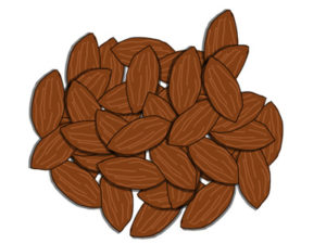 Tall N Curly - For healthy hair, eat almonds