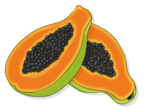 Tall N Curly - For healthy hair, eat papaya