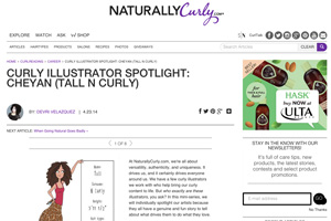 Spotlight on NaturallyCurly.com