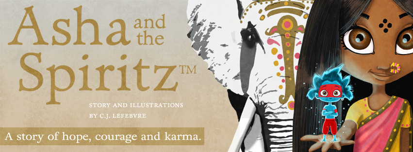 Asha and the Spiritz™ - A story of hope, courage and karma