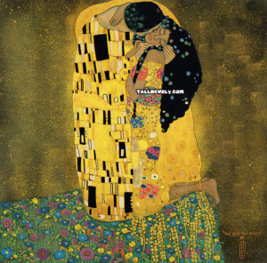 Tall N Curly - The Kiss by Klimt by Cheyan Lefebvre #stylechallenge