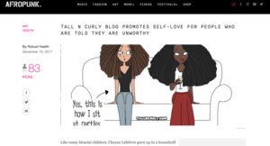 Tall N Curly Comics on Afro Punk