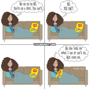 tallncurly.com #comic #comics #webcomic #comicstrip #diet #food #eat #eatwell