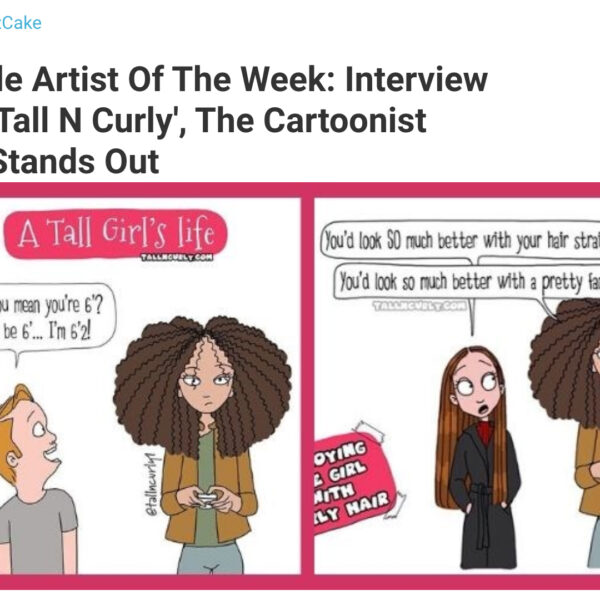 Tall N Curly is Cheezburger’s Female Artist of the Week